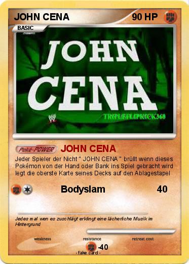 Pokemon JOHN CENA