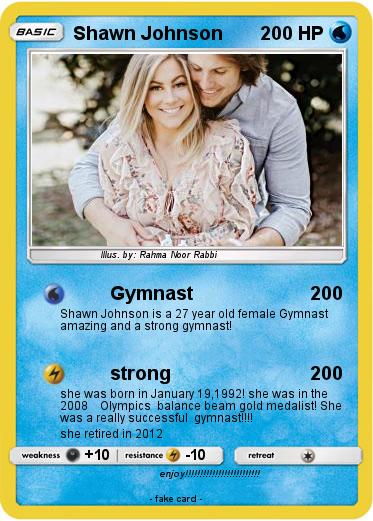 Pokemon Shawn Johnson