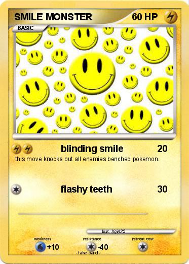 Pokemon SMILE MONSTER