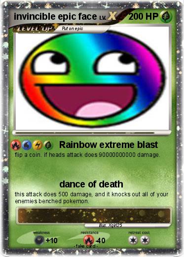 Pokemon invincible epic face