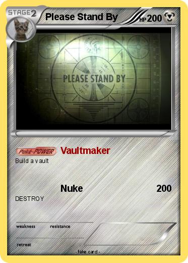 Pokemon Please Stand By