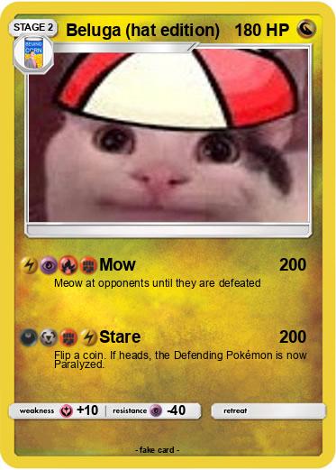 Pokemon Beluga (hat edition)