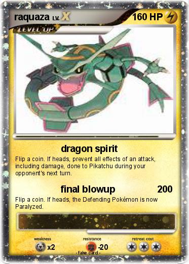 Pokemon raquaza