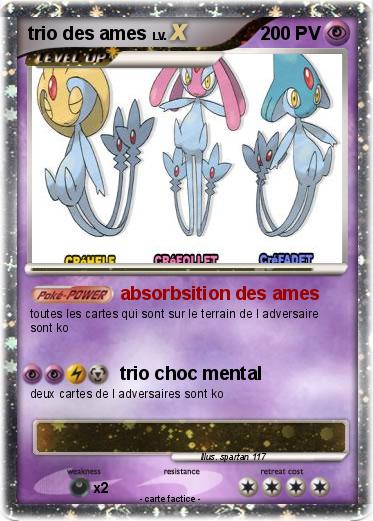 Pokemon trio des ames