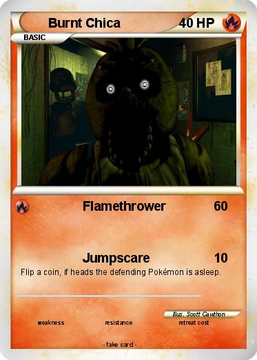 Pokemon Burnt Chica