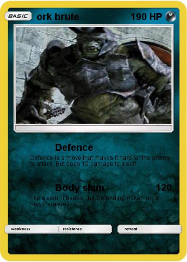 Pokemon ork brute