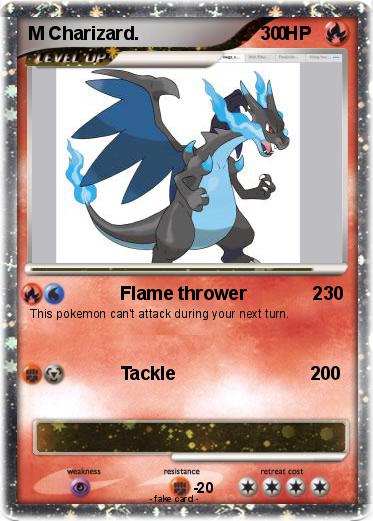 Pokemon M Charizard.                           0                        0