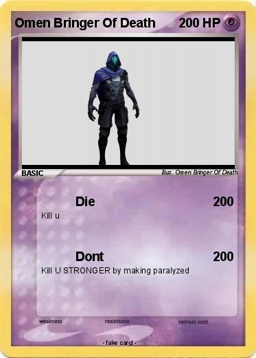 Pokemon Omen Bringer Of Death