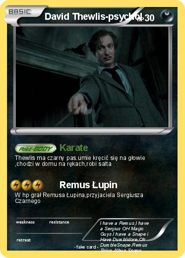 Pokemon David Thewlis-psychol