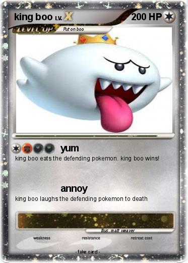 Pokemon king boo