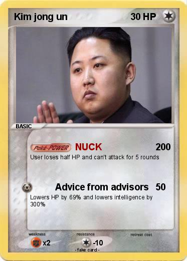 Pokemon Kim jong un