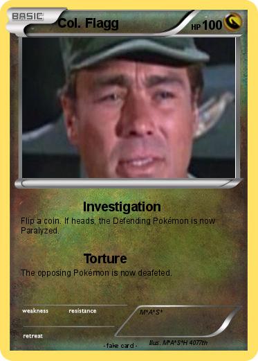 Pokemon Col. Flagg