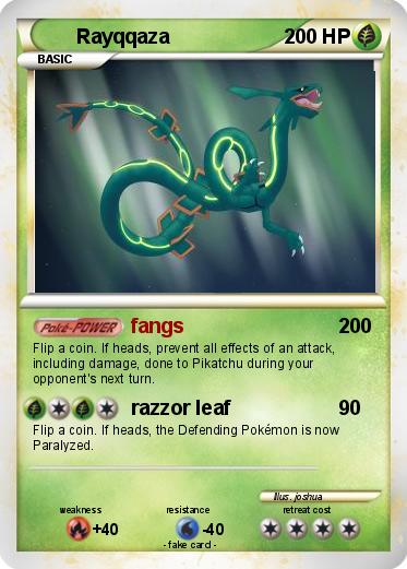 Pokemon Rayqqaza