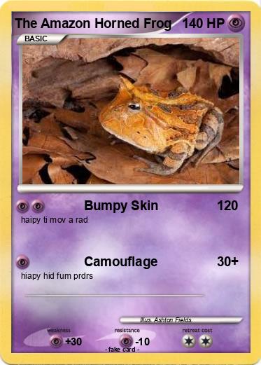 Pokemon The Amazon Horned Frog