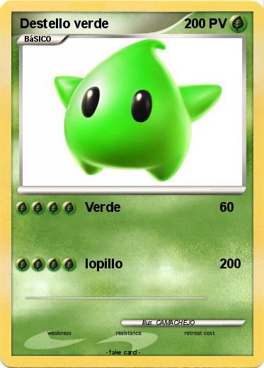 Pokemon Destello verde