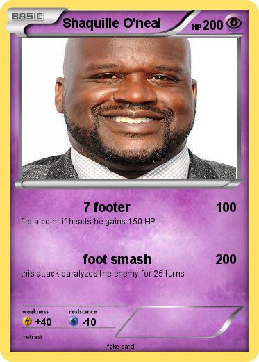 Pokemon Shaquille O'neal