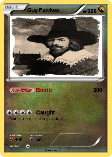 Pokemon Guy Fawkes