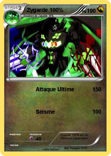 Pokemon Zygarde 100%