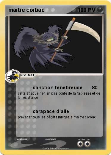 Pokemon maître corbac