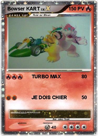 Pokemon Bowser KART