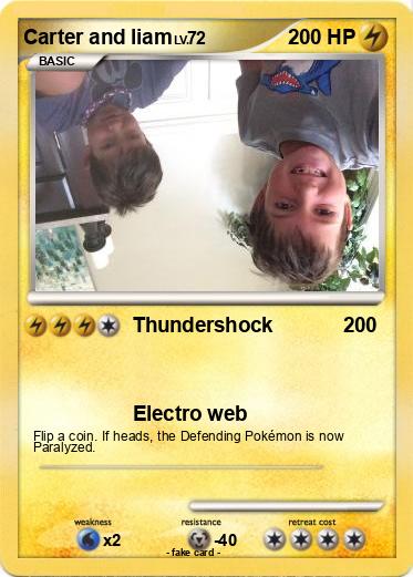 Pokemon Carter and liam