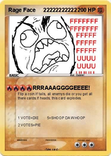 Pokemon Rage Face     22222222222