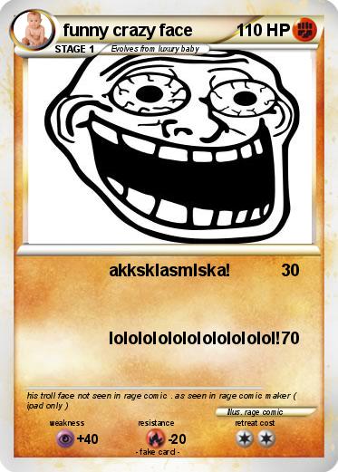 Pokemon funny crazy face