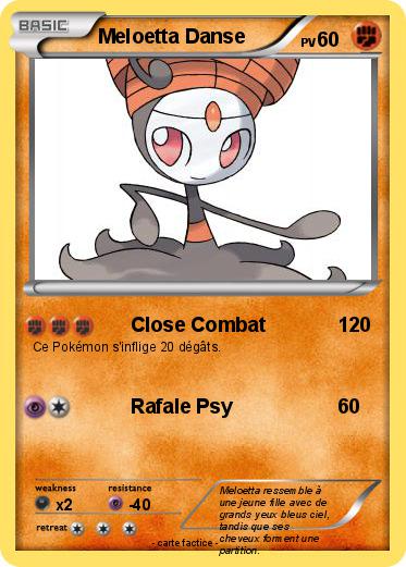 Pokemon Meloetta Danse