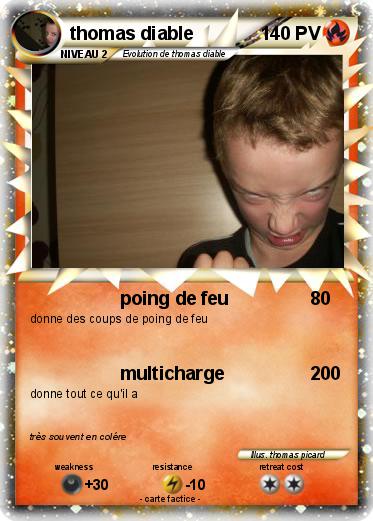 Pokemon thomas diable