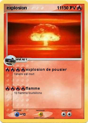 Pokemon explosion                         11  