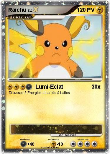 Pokemon Raichu