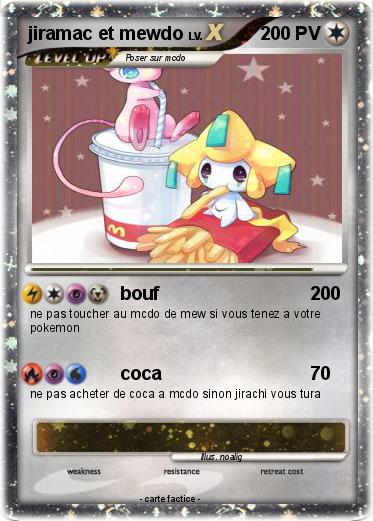 Pokemon jiramac et mewdo