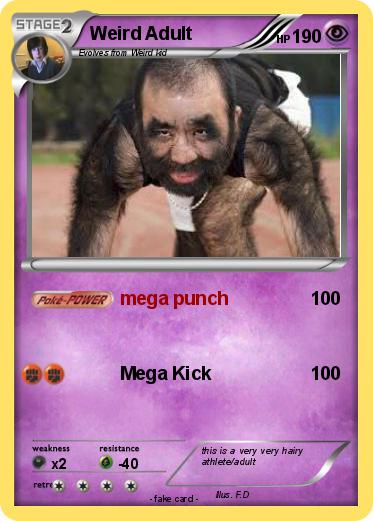 Pokemon Weird Adult
