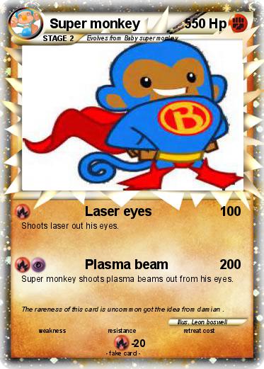 Pokemon Super monkey