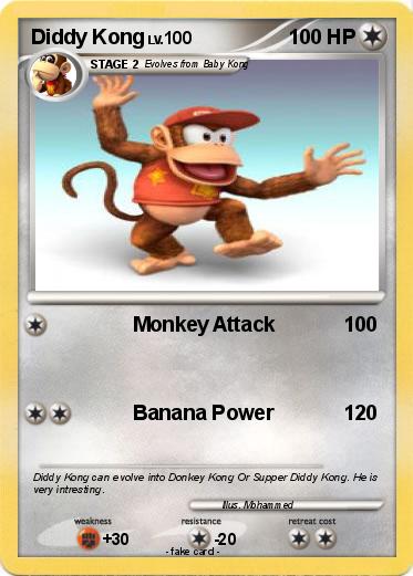 Pokemon Diddy Kong