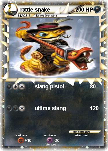 Pokemon rattle snake