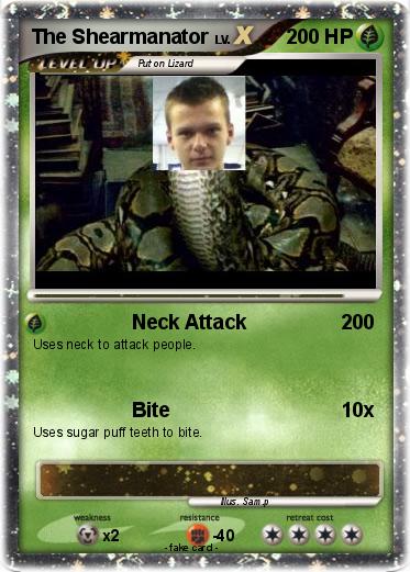 Pokemon The Shearmanator