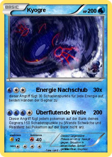 Pokemon Kyogre