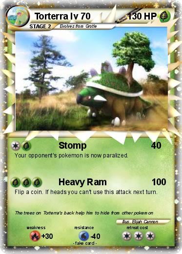 Pokemon Torterra lv 70