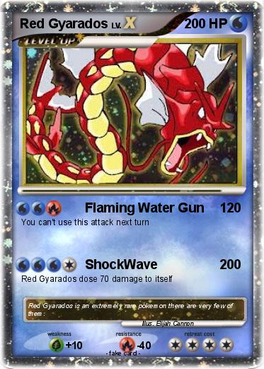 Pokemon Red Gyarados