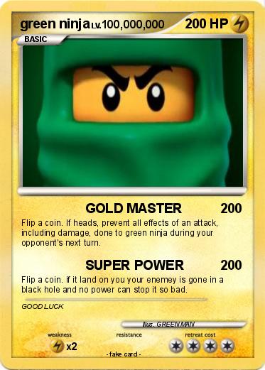 Pokemon green ninja