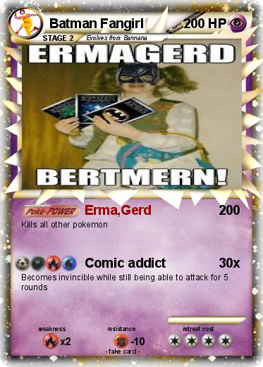Pokemon Batman Fangirl