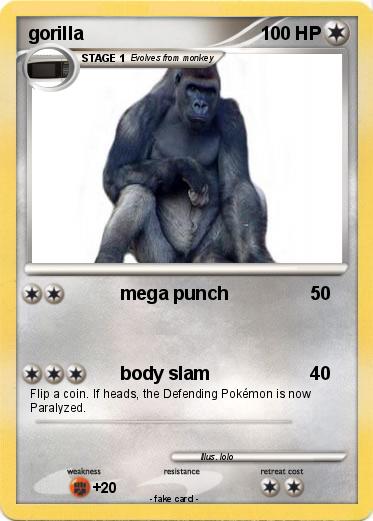 Pokemon gorilla