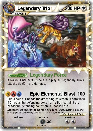 Pokemon Legendary Trio