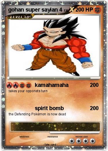 Pokemon gohan super sayian 4
