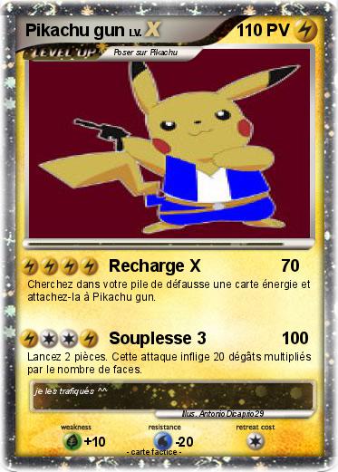 Pokemon Pikachu gun