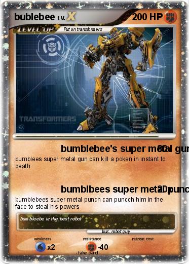 Pokemon bublebee