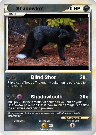 Pokemon Shadowfox