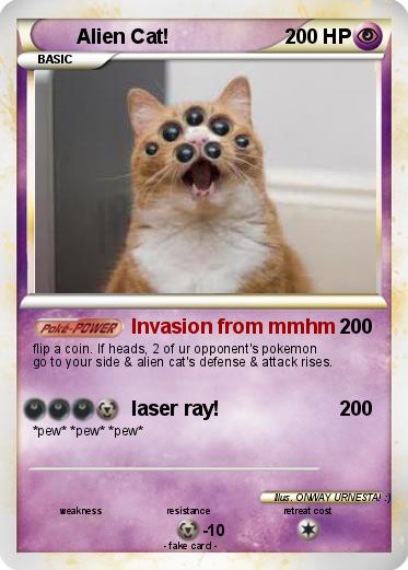 Pokemon Alien Cat!