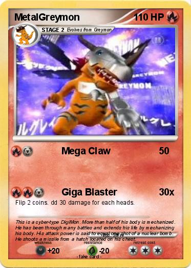 Pokemon MetalGreymon